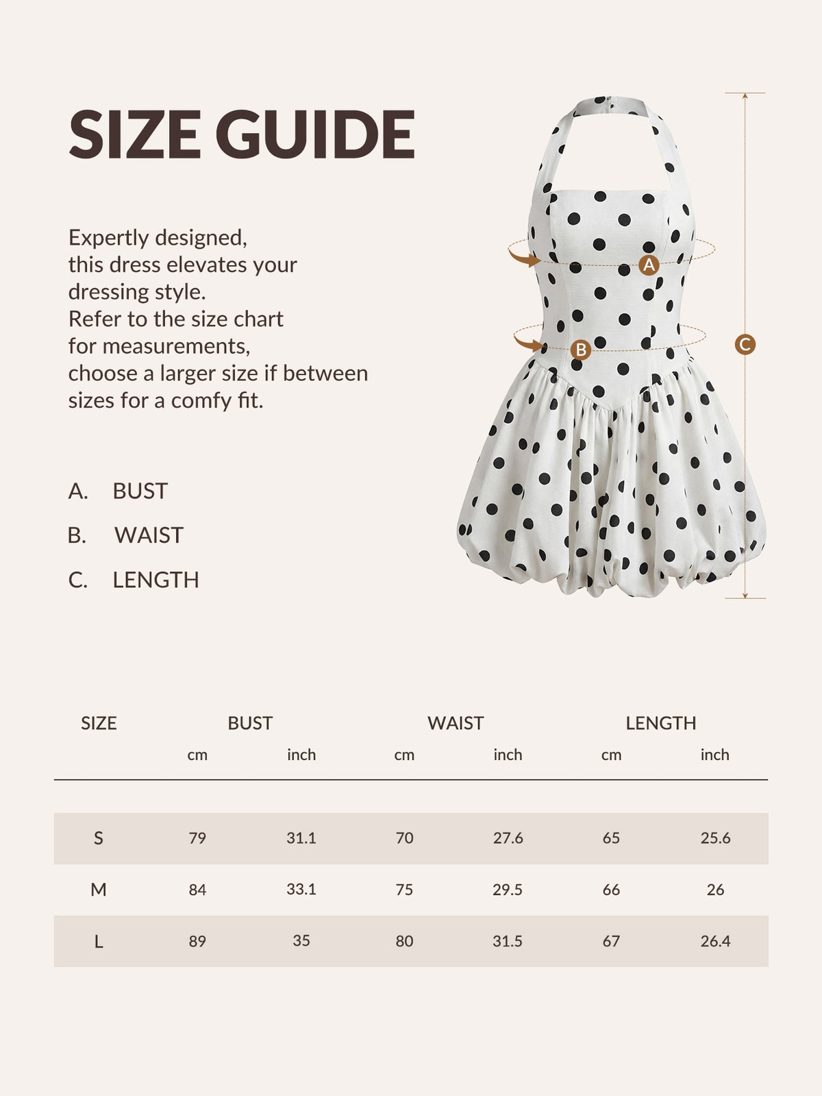 Polka Dot Cami Puff Dress