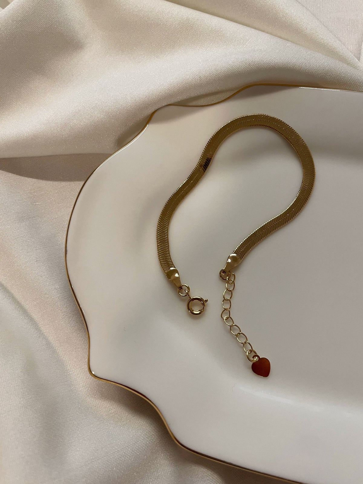 Herringbone Chain Bracelet