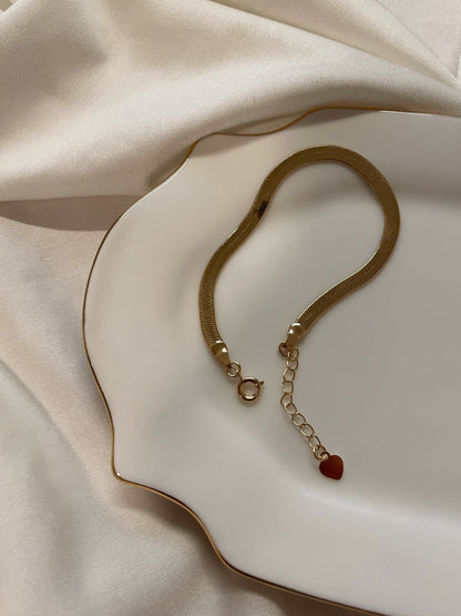 Herringbone Chain Bracelet