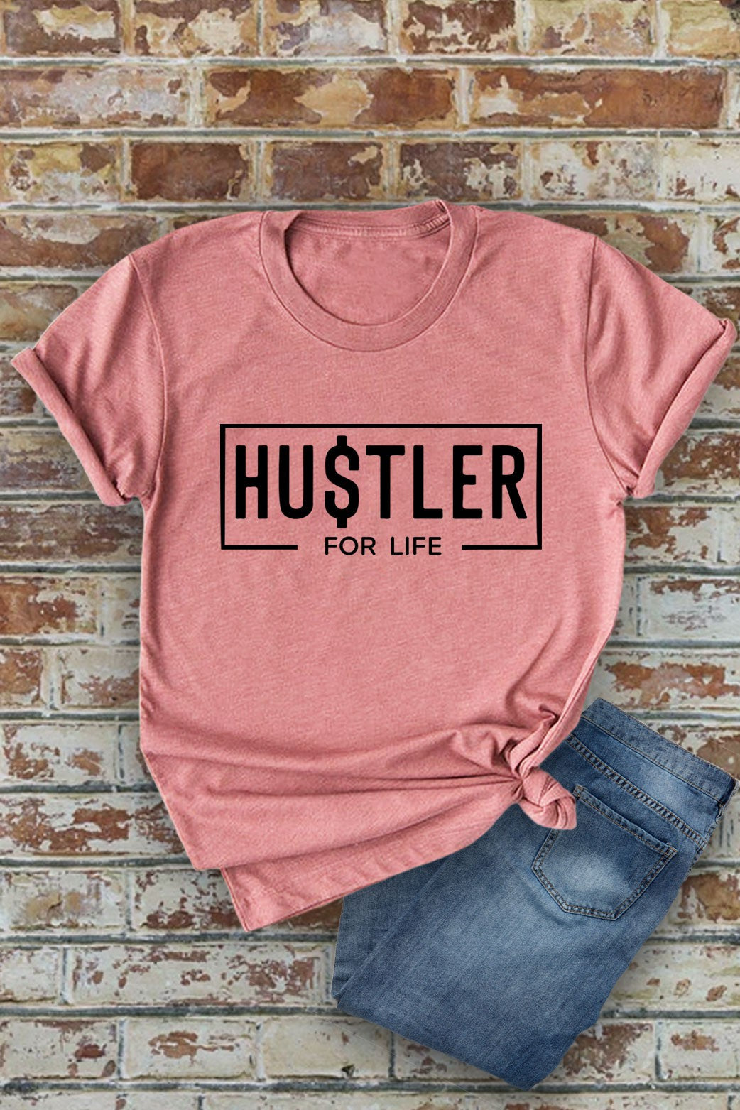 Unisex Round Neck Short Sleeve T-shirt