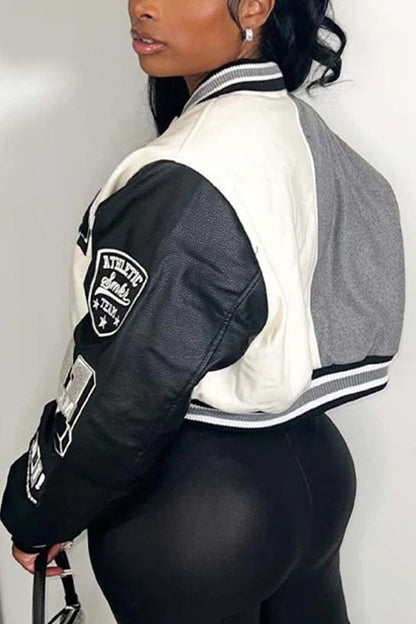 Y2k Single Breasted Baseball Streetwear Jacket