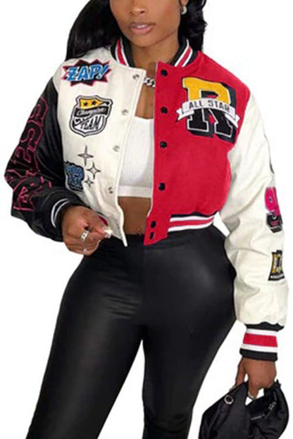 Y2k Single Breasted Baseball Streetwear Jacket