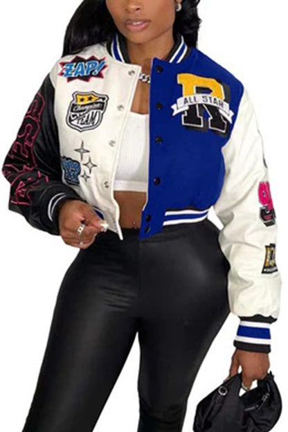 Y2k Single Breasted Baseball Streetwear Jacket