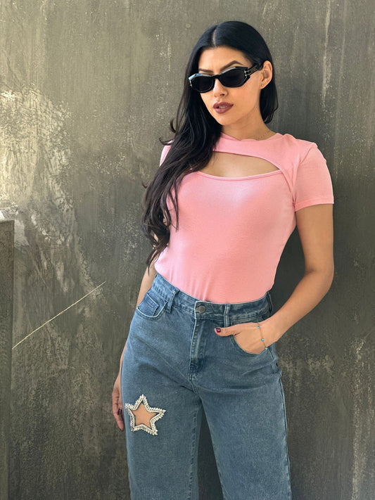 Cotton T Shirt, Cutted Out