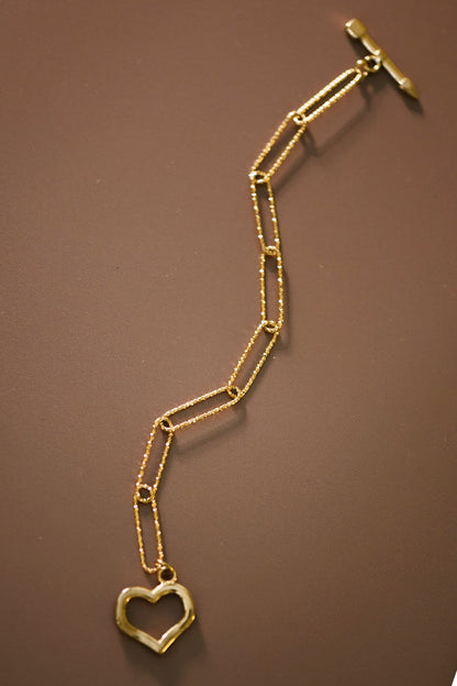 18k Gold Waterproof Stainless Steel Bracelet