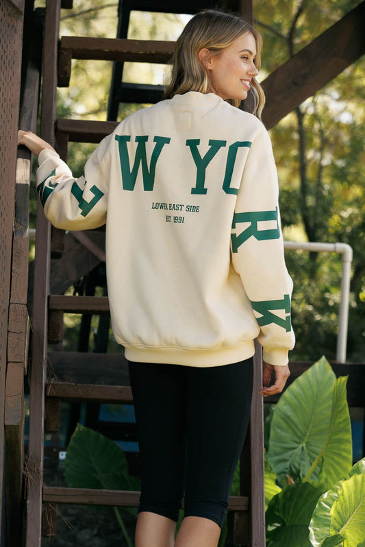 Lazy Sunday New York Graphic Hoodie