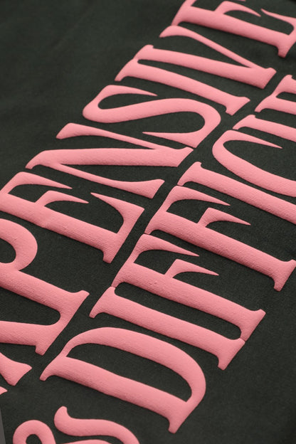 Expensive & Difficult Puff Midweight Sweatshirt – Statement Graphic