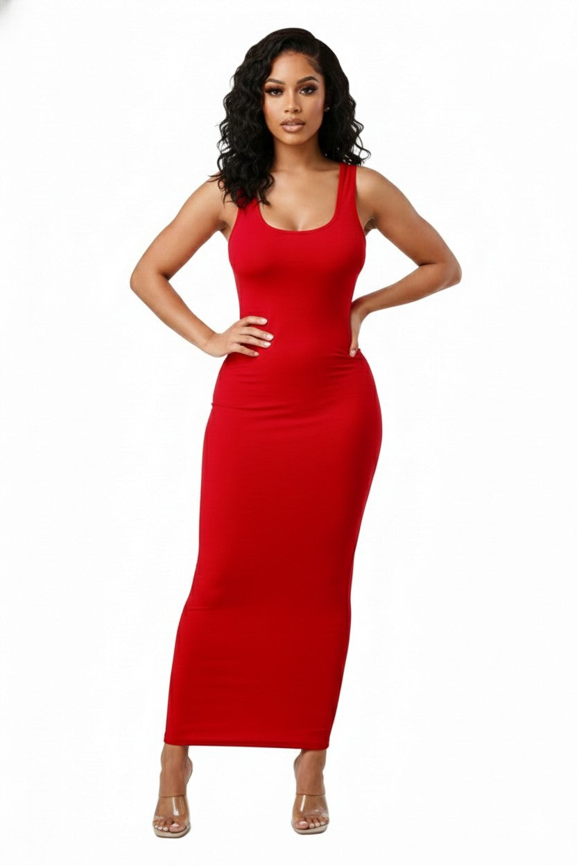 Muscle Tank Maxi Dress