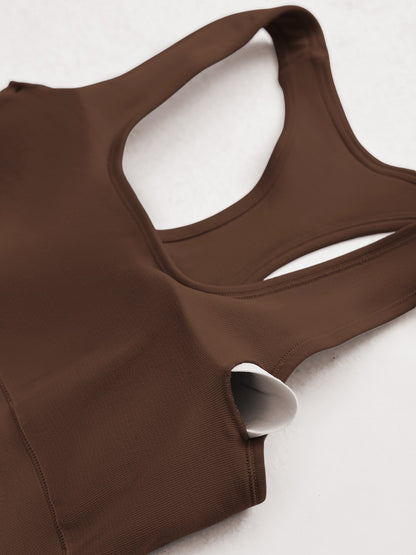 Racerback Tennis Dress W/ Built-in Shorts Pads & Side Pocket